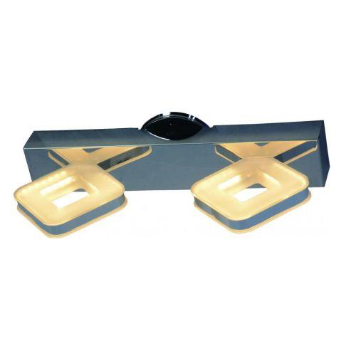 Aplique led 2x5W 3000K cromo modelo toilette