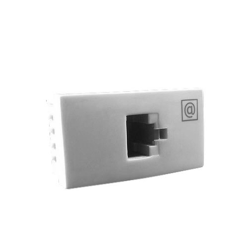 TOMA P/COMPUTACION RJ45 BCO. WDA104401