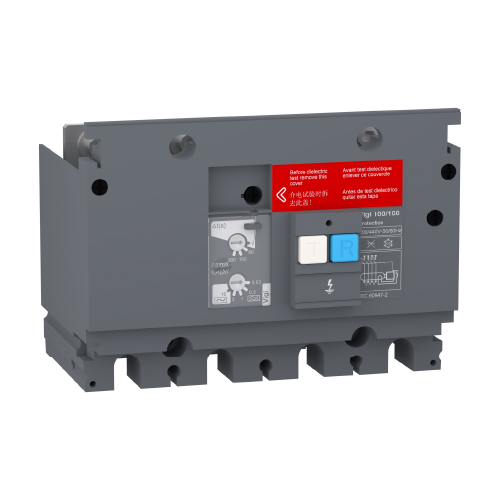 BLOCK VIGI TIPO MH P/CVS100/160 4P 0,03-10A