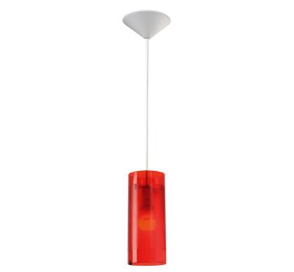 COLGANTE E27 ACRILIC.ROJO KIRA F-2312