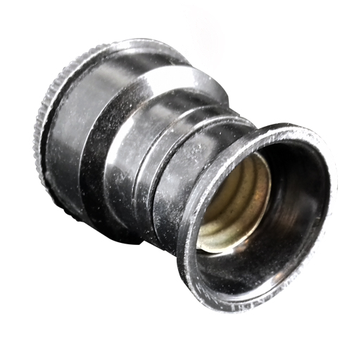 Portalámpara rosca mignon 3 piezas negro