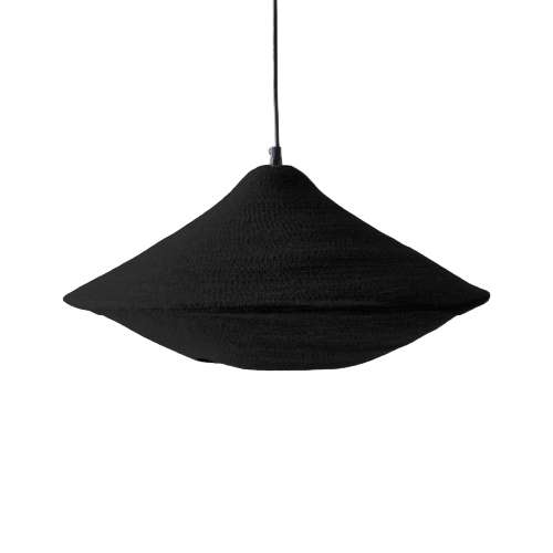 COLGANTE 1 LUZ E27 PRETORIA NEGRO