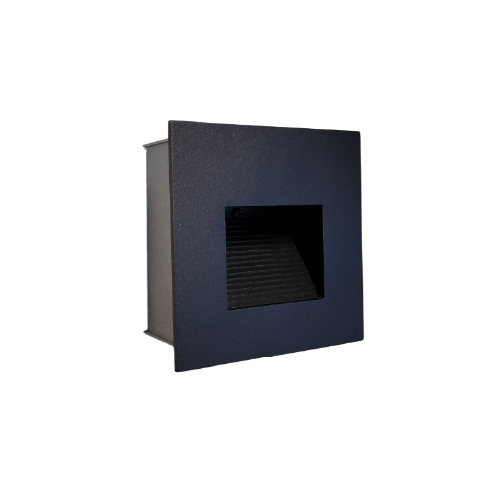 APLIQUE EXT ALUMINIO ASIMETRICO G9 NEGRO KEEP2226-03