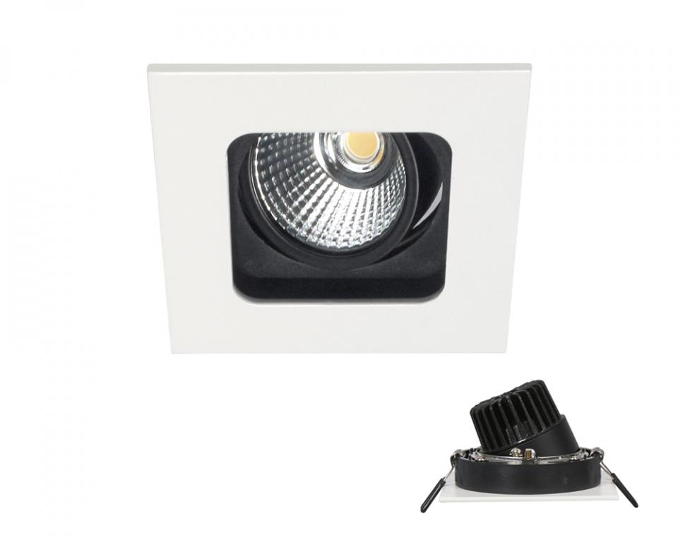 Embutido mov. 100x100 6W 3000K blanco mabe