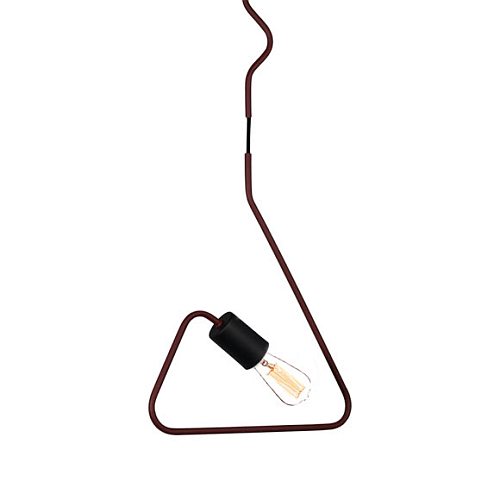 Colgante vintage triangular 1 luz 0211/T