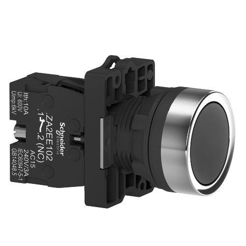 PULSADOR NEGRO 1NA XA2EA21