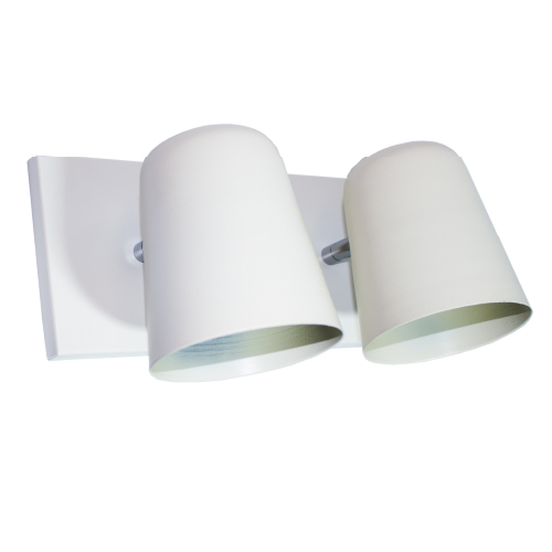 Aplique de 2 luces E27 Baby blanco