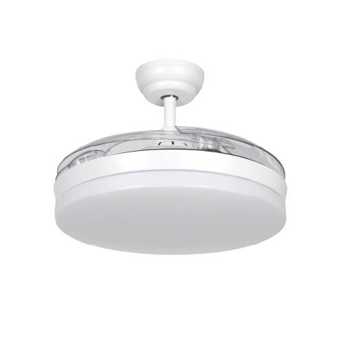 Ventilador de techo con 3 aspas 3000K-4000K-6000K 36W blanco
