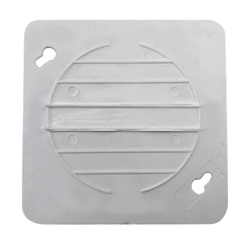 TAPA A TORNILLO CUADRADA               PVC  412