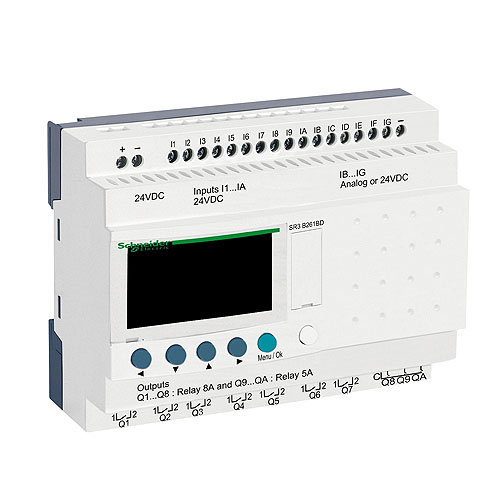 ZELIO EXTENSIBLE 16E/10S SR3B261BD