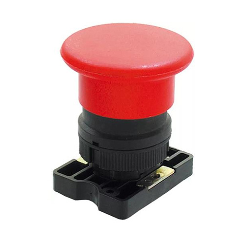 CABEZAL PULSADOR DOBLE PLASTICO ROJ/VER. SLPDNR