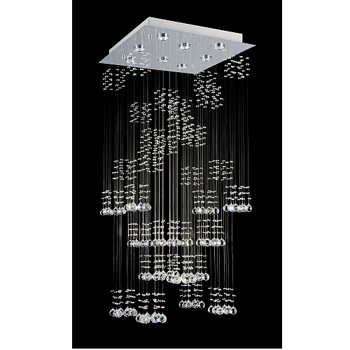 COLG.8 LUC.GU10 CUBOS LARGOS 4050/8