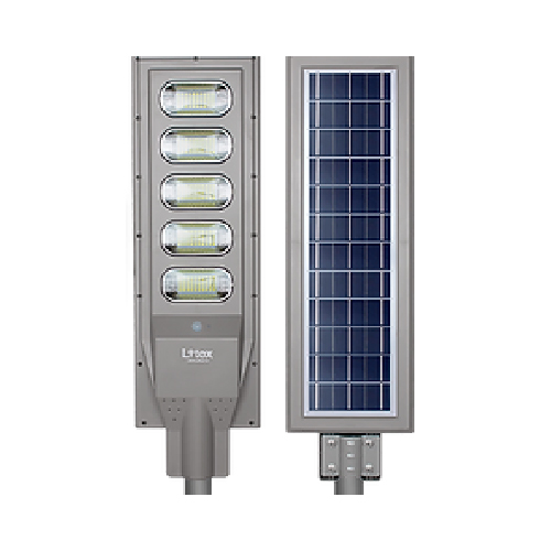 Alumbrado led solar con sensor de movimiento 120W