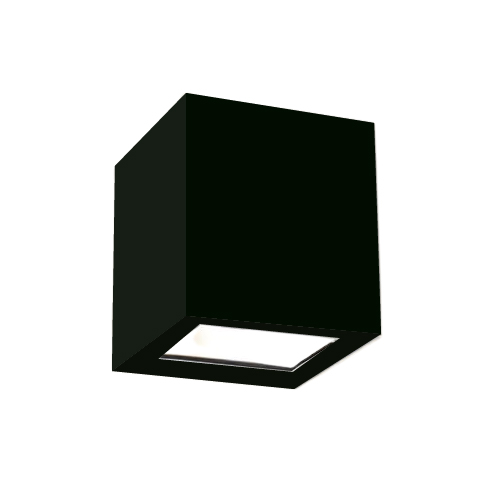 Aplique Ozare exterior aluminio 1x60W G9 negro