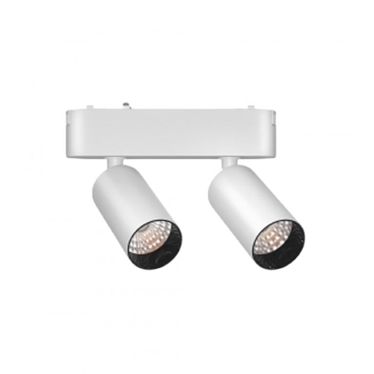 CABEZAL DOBLE BLANCO 10W 2000K-5000K 700LM 24 GRADOS