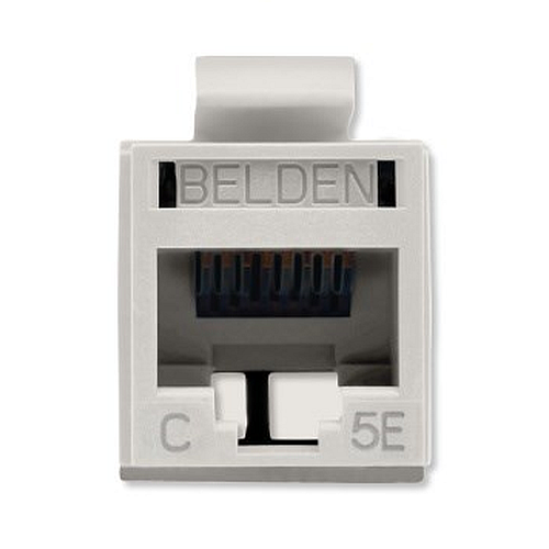 LAN5J-EW-C5E MODULAR ILAN JACK WHITE