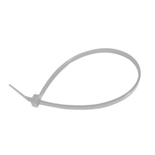 Precintos 250mm.blanco Nº4 250x4.8 xbolsa 100 un. (30)