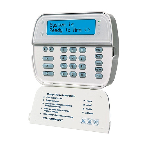 TECLADO INALAMBRICO DSC ALFANUMERICO PARA LINEA POWER SERIES NEO, HS2LCDWF9