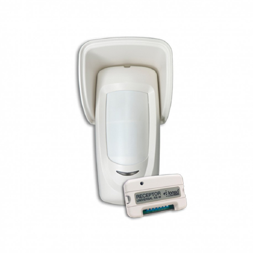 DETECTOR DE MOVIMIENTO INALAMBRICO EXTERIOR, UNIVERSAL RX-W, PET 40Kg