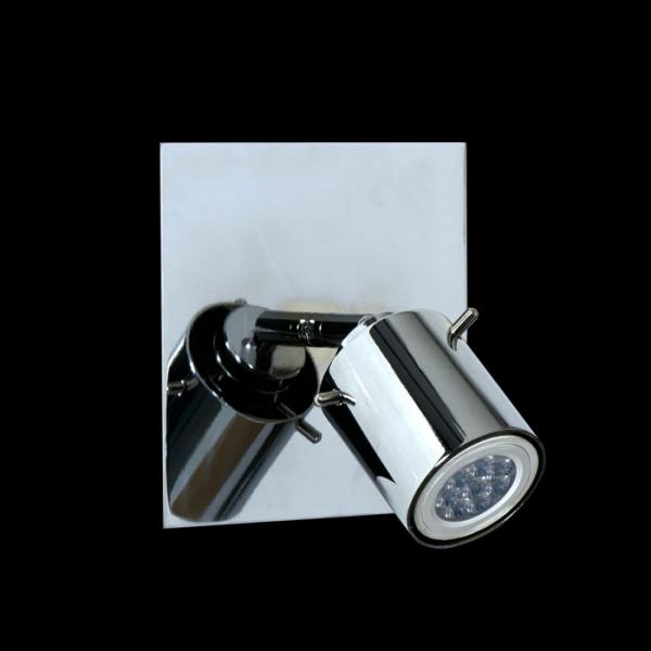 Aplique cilindro 1 luz gu10 cromo