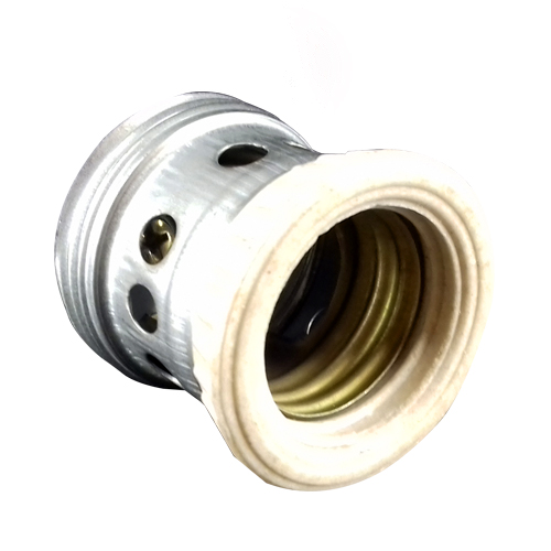 Portalámpara Hº aireado 3/8 zincado