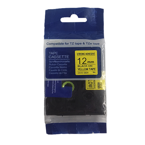 CINTA P/ROTUL.NGRO.S/AMAR. AD.EXTRA12MM TZ-S631