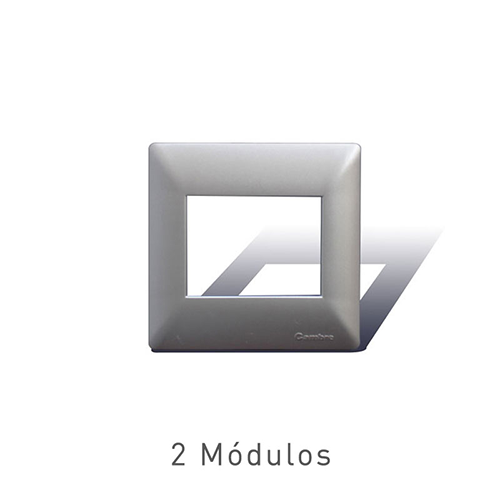 TAPA 2 MOD. 5x5   ALUMINIO       4112