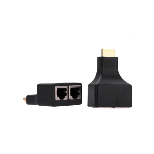 EXTENSOR HDMI HASTA 30 MTS X 2 CABLES UTP (NO UTILIZA FUENTE)