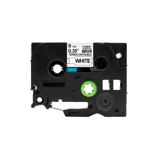 TERMOC LETRA NEGRA/BLANCO 9MM TC221