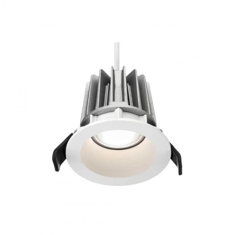 EMBUTIDO TIRSIO 6W 3000K 86MM BLANCO TEXTURADO TRIAC