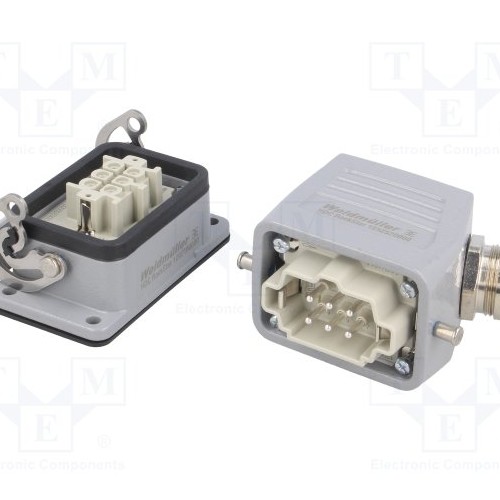 CARCAZA FICHA CON SALIDA LATERAL 3/4P