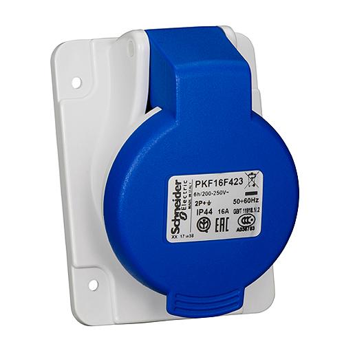 TOMA EMB 16A 2P+T 220V IP44