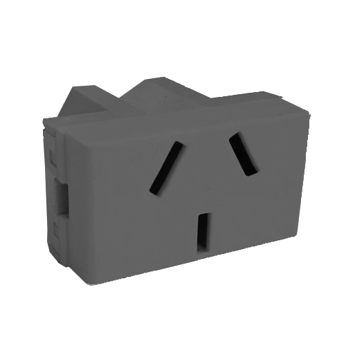 TOMA COMBINADO 10A.       Gris  55282