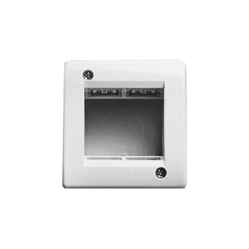 Caja 2 módulos vacía IP40 gris