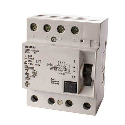 INT.DIF.TETRAP. 63A/30MA    5SV4346-0