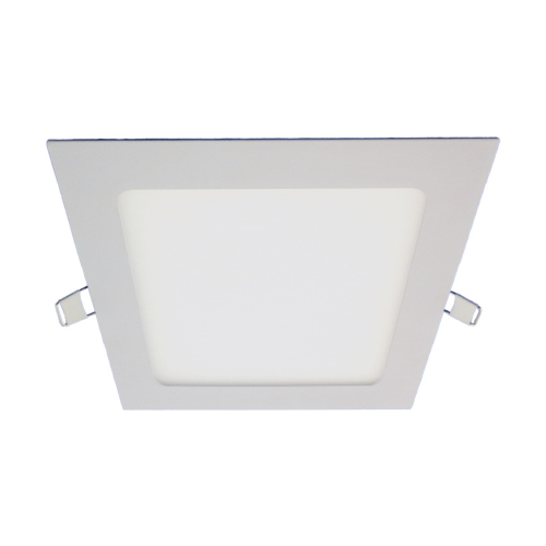 Panel de embutir ultradelgado cuadrado luz día 18W