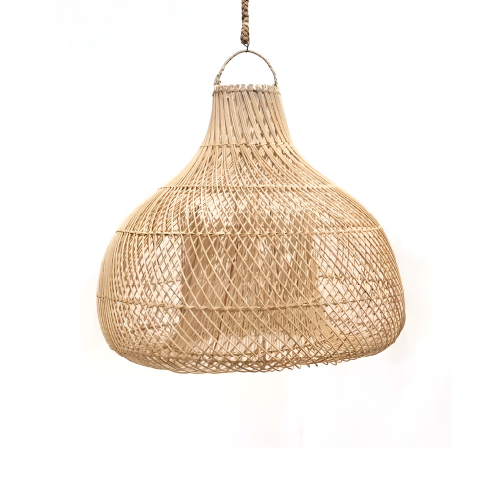 COLGANTE GOTA 60CM E27 RATTAN