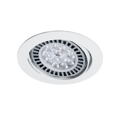 Spot embutido p/cdmr par 30 e27 blanco