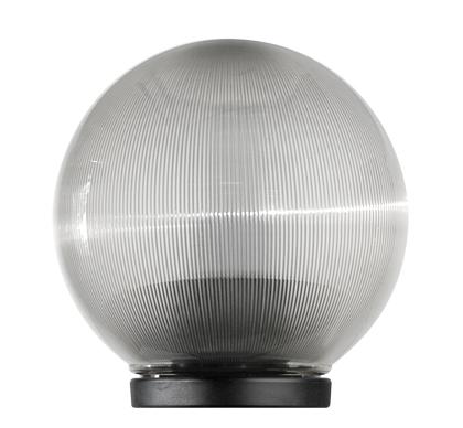 GLOBO PRISMA PMMA C/BASE D200 TRANSPARENTE