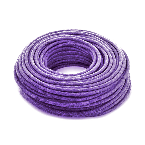 CABLE TEXTIL 2x0.75 VIOLETA xmt.
