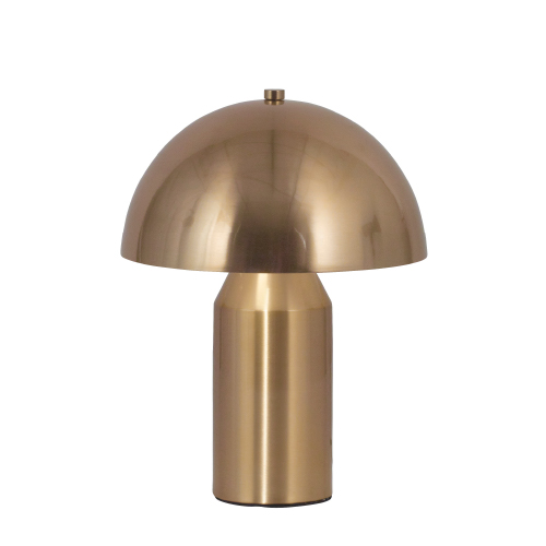 Lámpara  de mesa diampy de metal 1 luz E27 25x30cm dorado