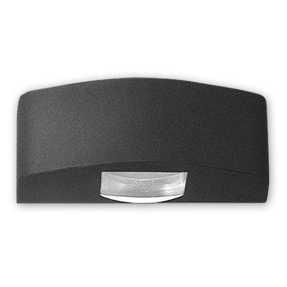 APLIQUE BID.2 VID.PLANO 1LUZ G9 RANURA FRONTAL HIERRO NGO.4289/APP