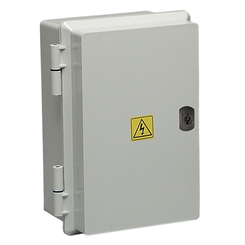 Gabinete de PVC estanco 185mm x 285mm x 155mm