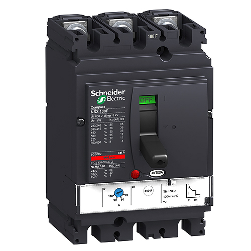 INT.AUT.NSX100F 3X63A 36KA TMD63 3P3D 29632