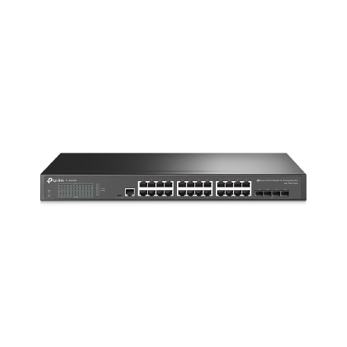 SWITCH 24 PUERTOS 10/100/1000Mbps + 4SFP RACKEABLE (ADMINISTRADO)