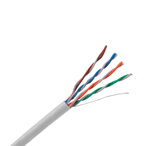 CABLE UTP CAT5E INTERIOR x305MTS, BLANCO, COBRE (CERTIFICADO)