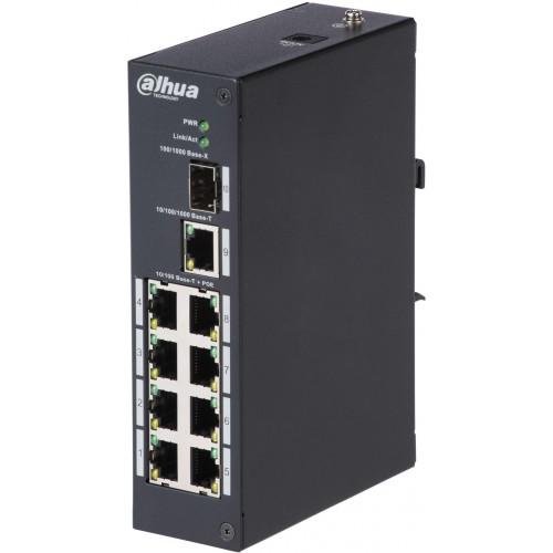 SWITCH 8 PUERTOS PoE + 1 UPLINK