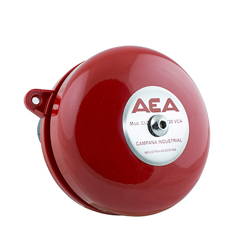 CAMPANA ALARMA ROJA D.150MM CI-2 220VCA
