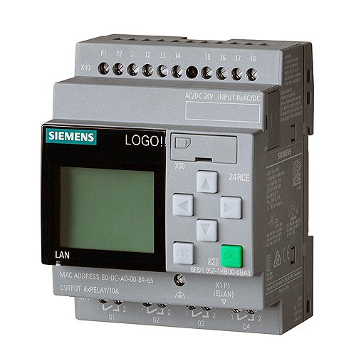 LOGO! V8.3 BAS.24RCE 8E/4SR 24V AC/DC 8ED 100690321