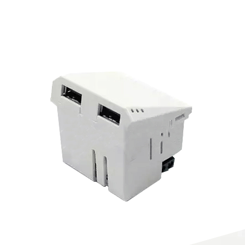 MODULO CARG.USB DOBLE 220V. BCO. 3.1A.